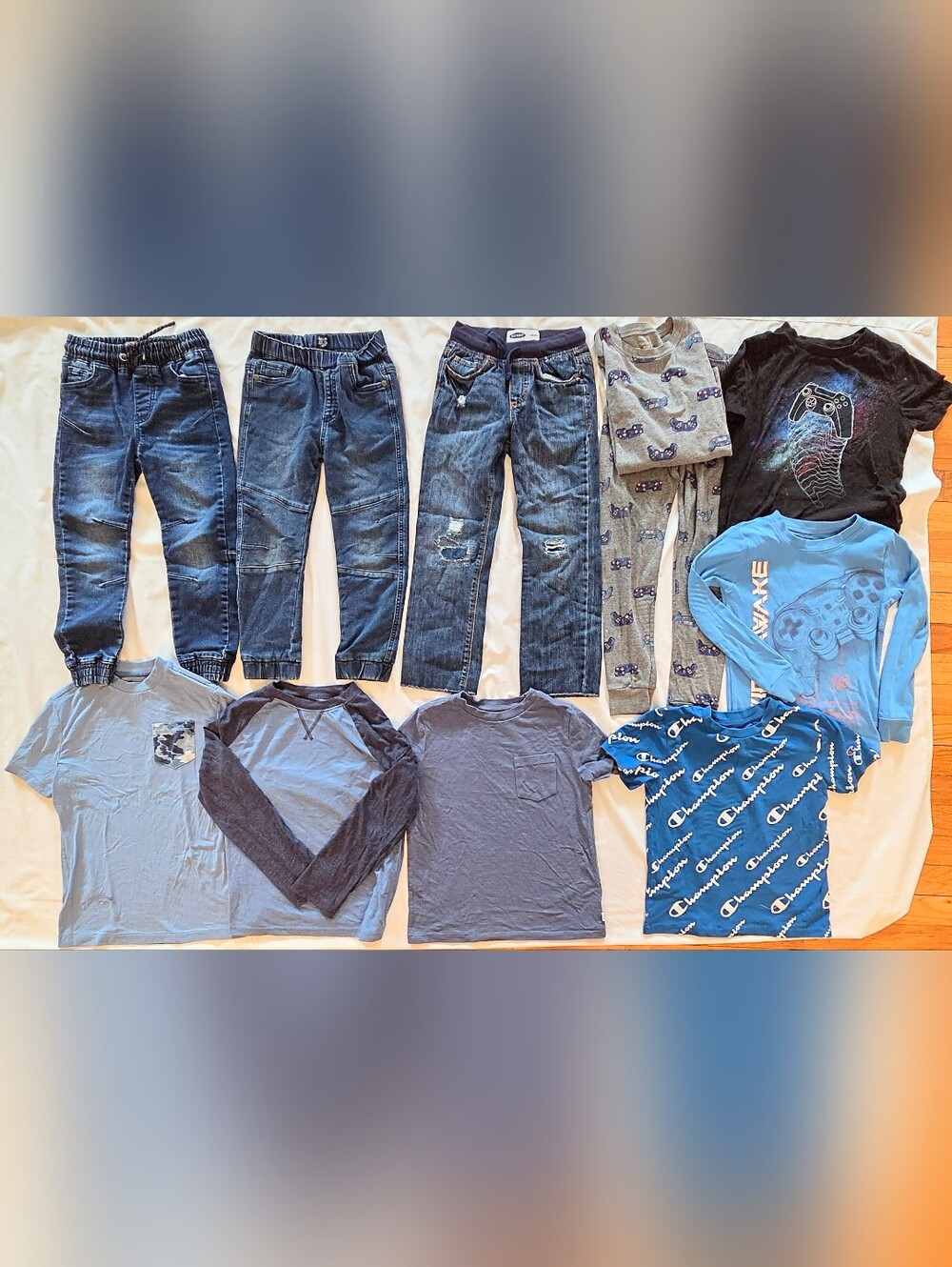 Boys Clothes Size 5/6 6/7 Pants Bottoms Longsleeve Tees Shirt Lot
